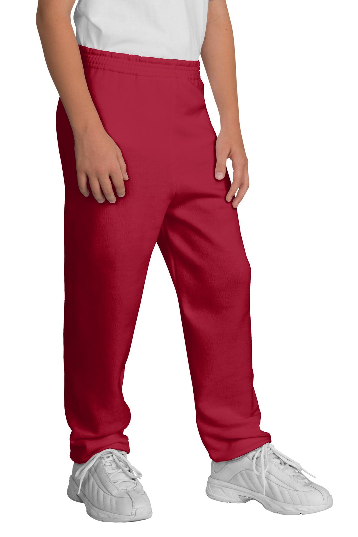 Port &amp; Company® - Youth Core Fleece Sweatpant.  PC90YP