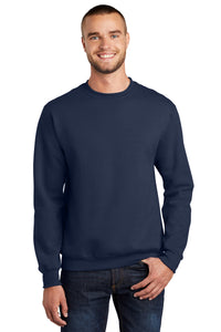 Port & Company® Essential Fleece Crewneck Sweatshirt.  PC90