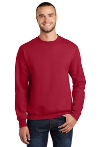 Port & Company® Essential Fleece Crewneck Sweatshirt.  PC90
