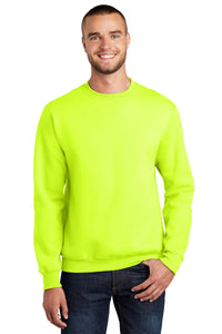 Port & Company® Essential Fleece Crewneck Sweatshirt.  PC90