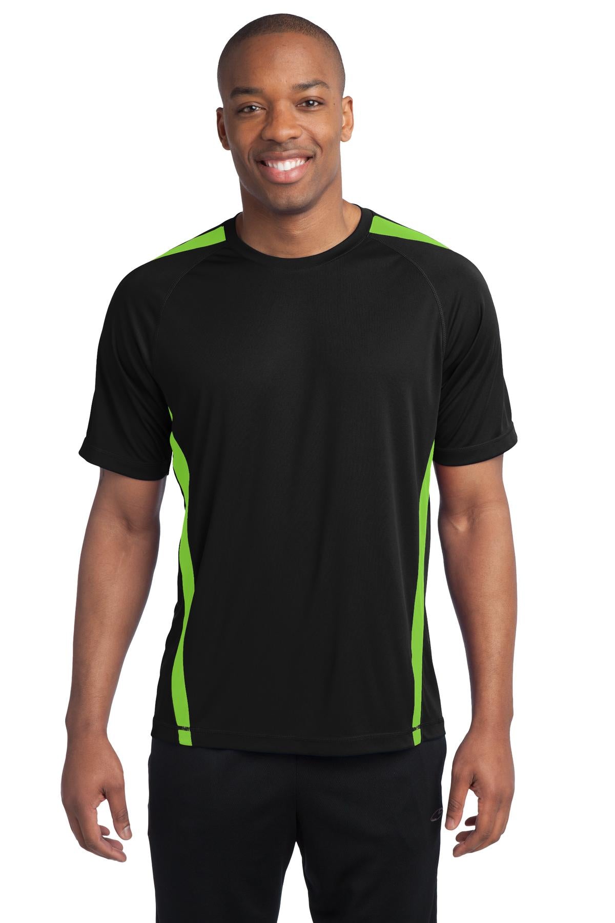 Sport-Tek® Colorblock PosiCharge® Competitor® Tee. ST351