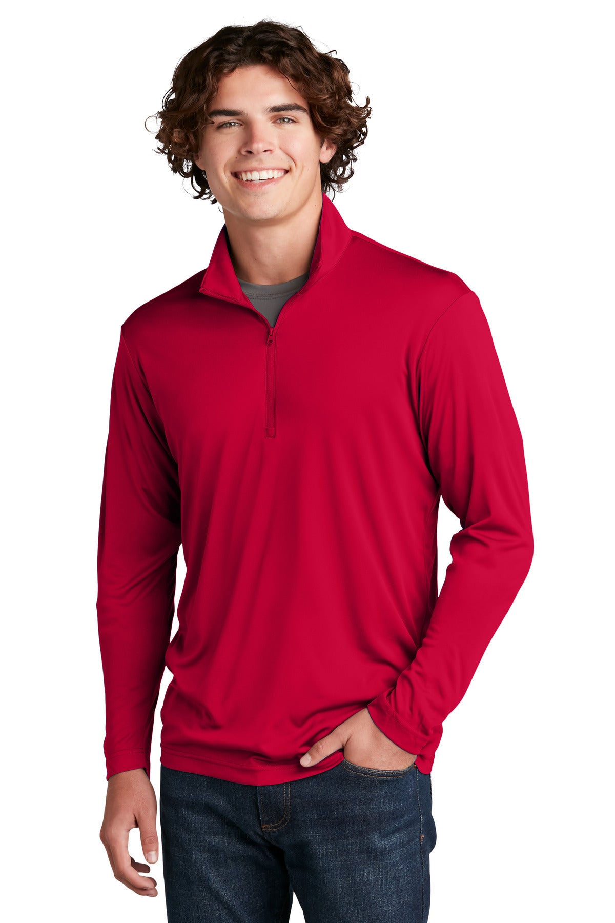 Sport-Tek® PosiCharge® Competitor® 1/4-Zip Pullover. ST357