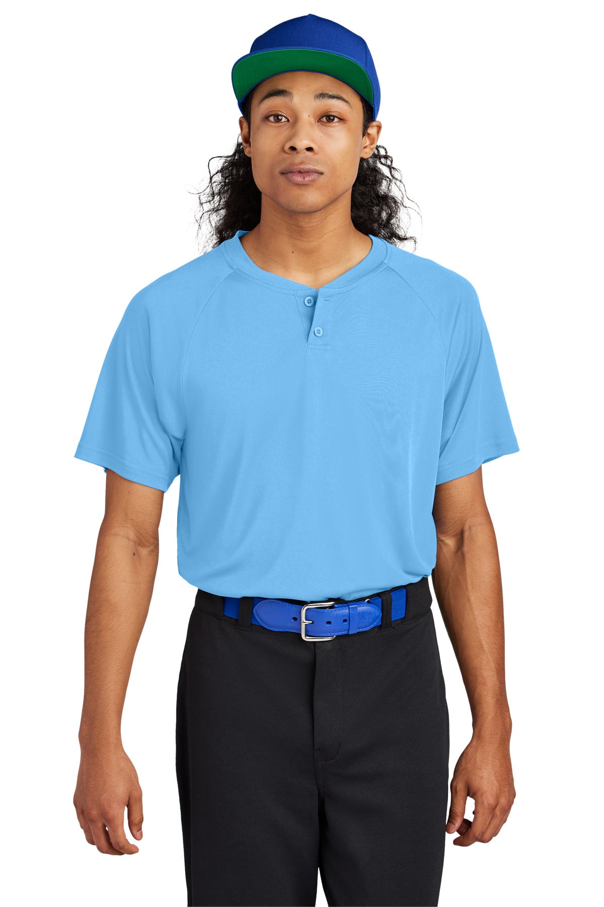 Sport-Tek® PosiCharge® Competitor® 2-Button Henley ST359