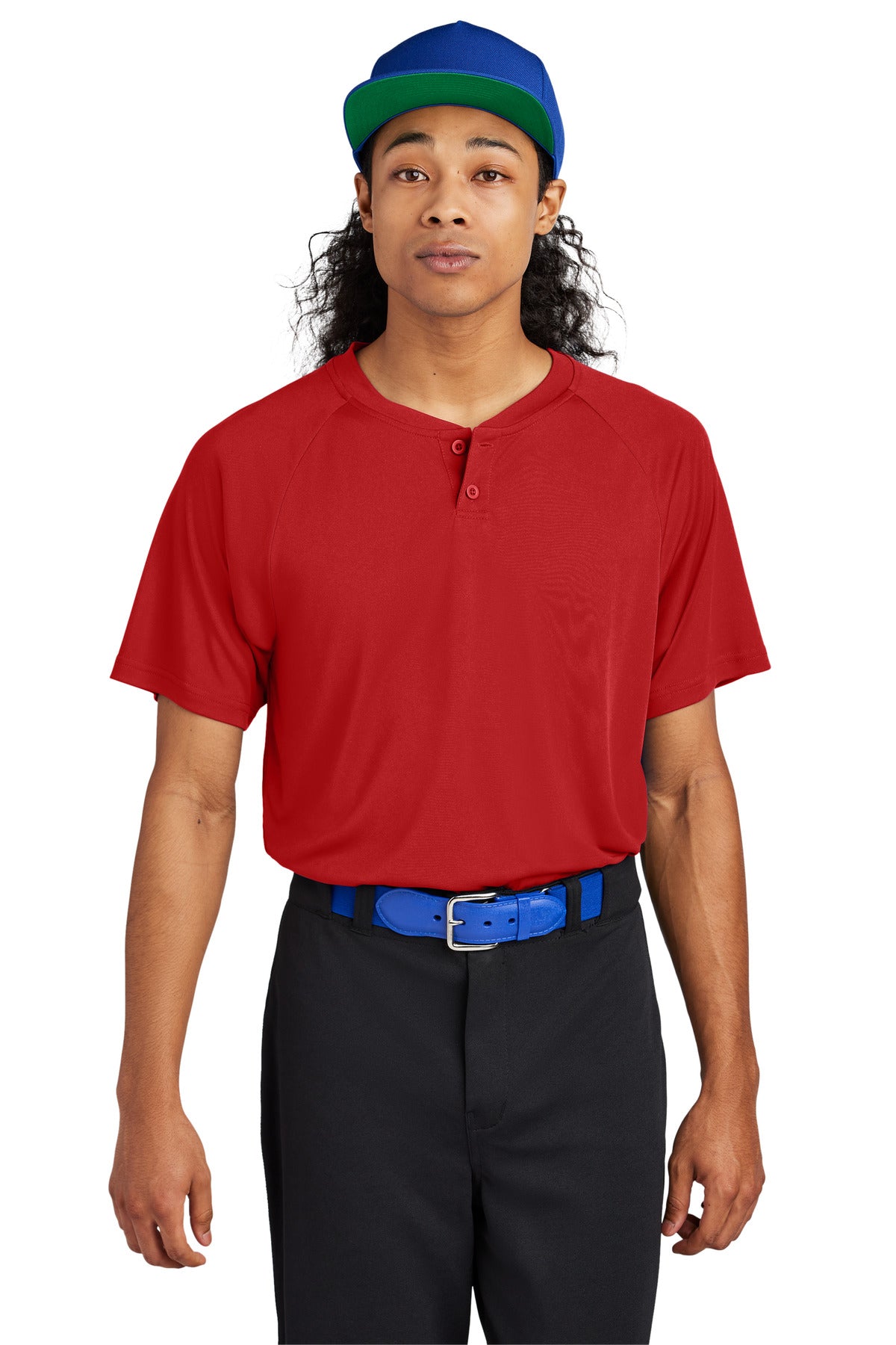 Sport-Tek® PosiCharge® Competitor® 2-Button Henley ST359