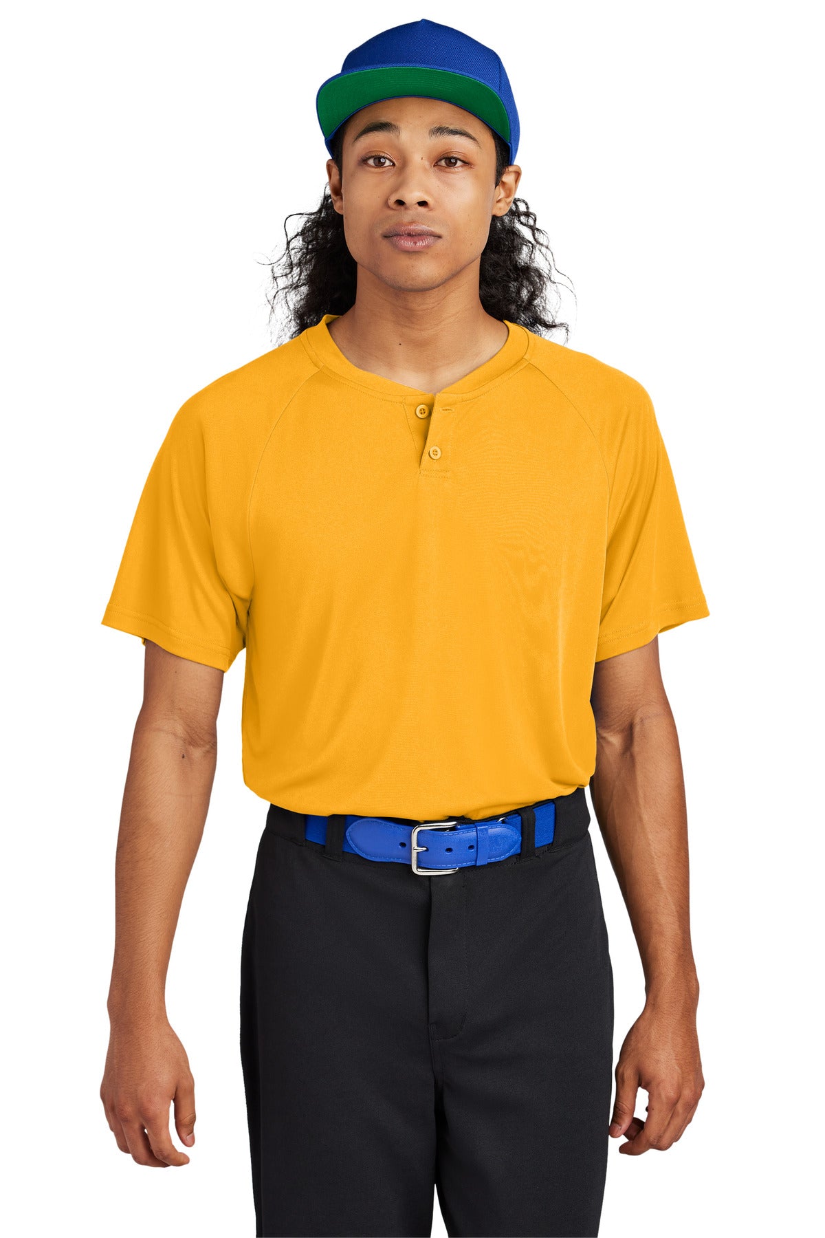 Sport-Tek® PosiCharge® Competitor® 2-Button Henley ST359