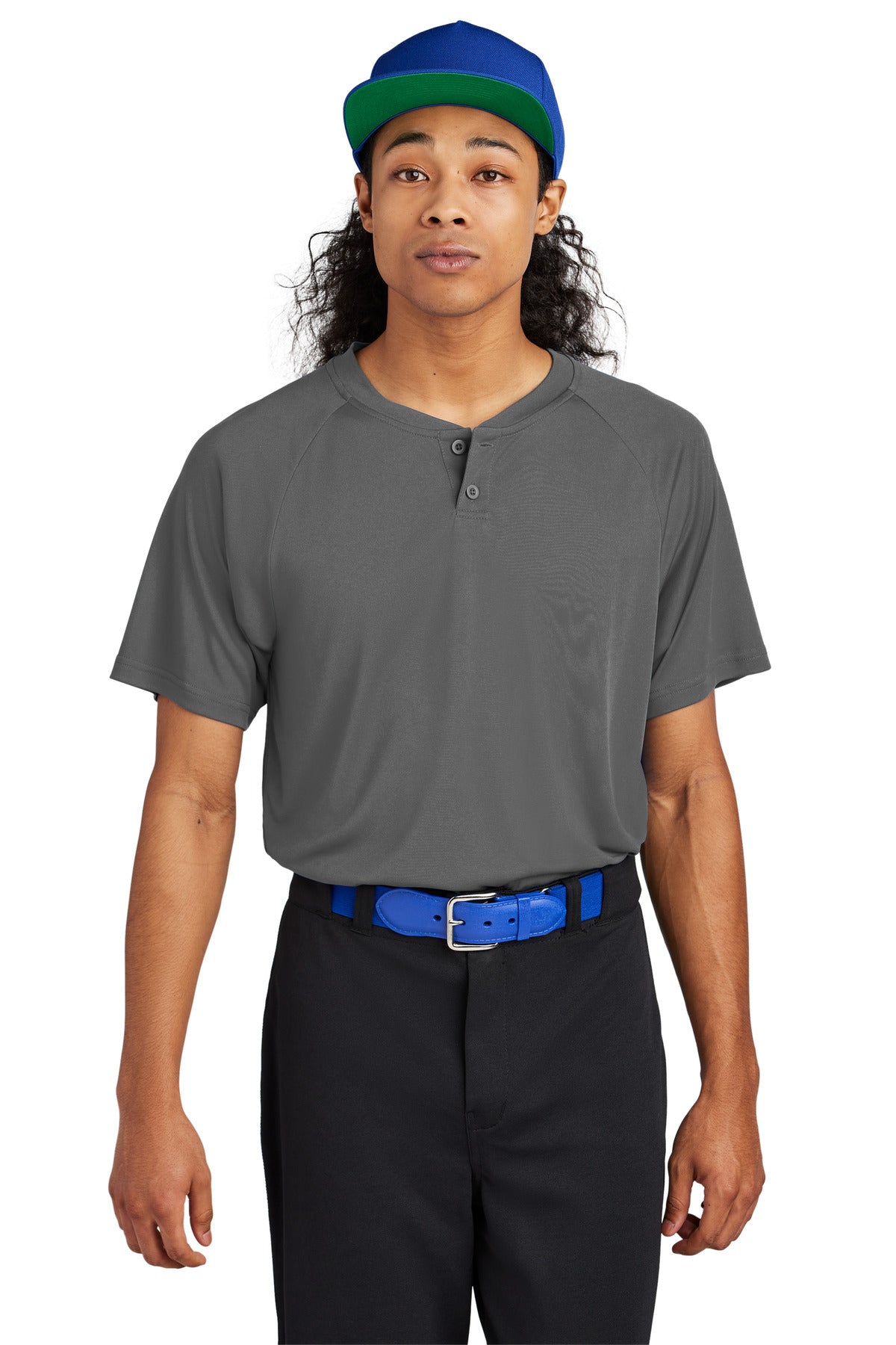 Sport-Tek® PosiCharge® Competitor® 2-Button Henley ST359