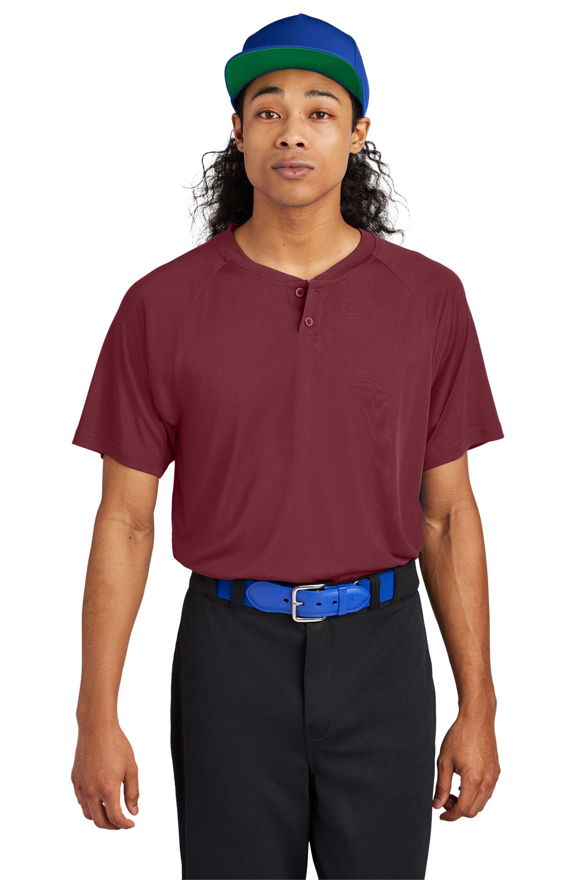 Sport-Tek® PosiCharge® Competitor® 2-Button Henley ST359