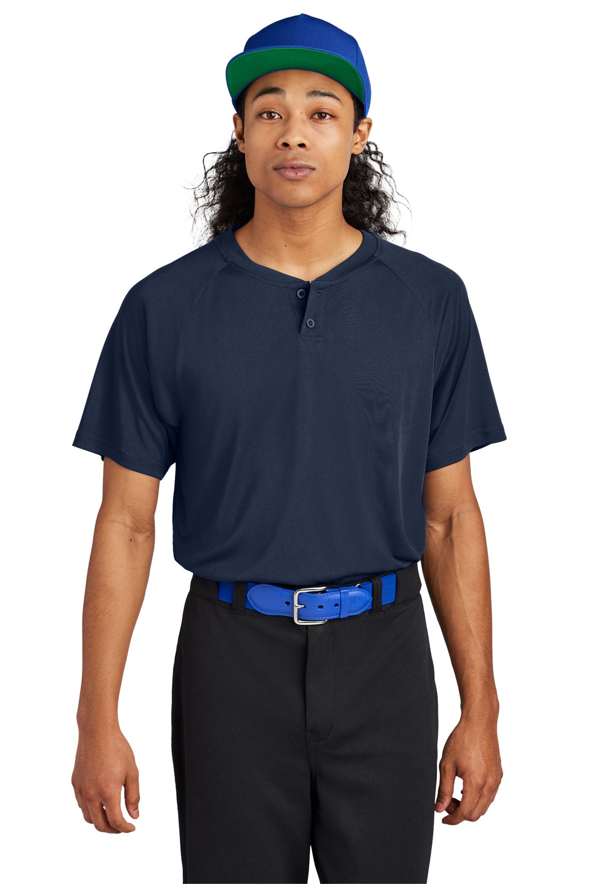 Sport-Tek® PosiCharge® Competitor® 2-Button Henley ST359