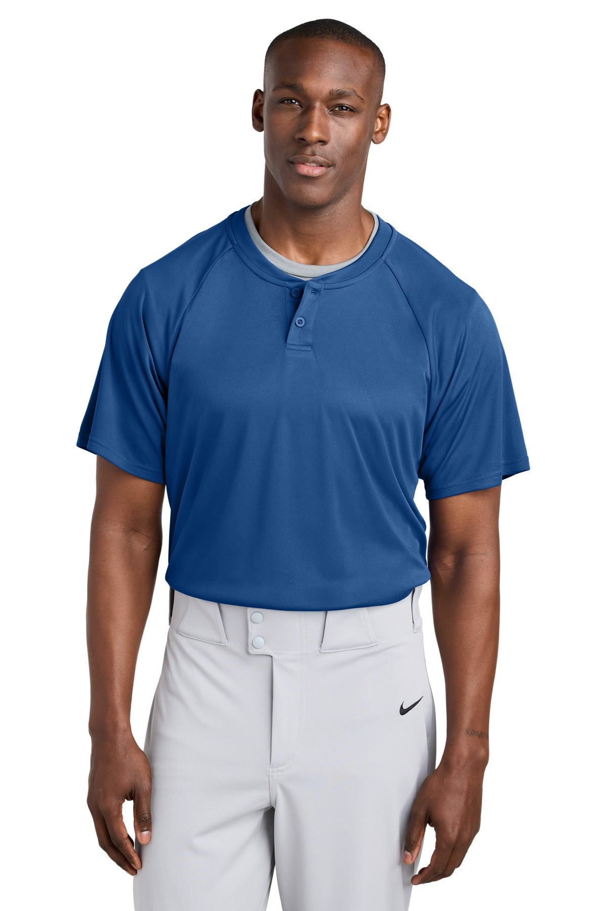 Sport-Tek® PosiCharge® Competitor® 2-Button Henley ST359