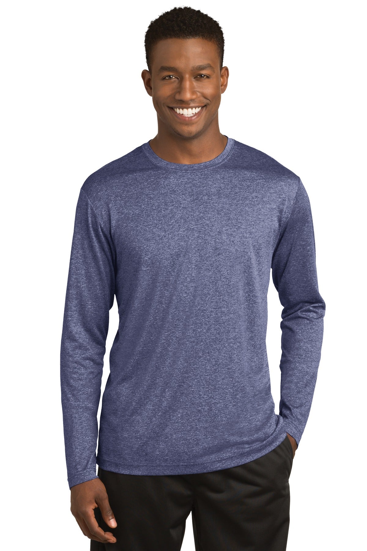 Sport-Tek® Long Sleeve Heather Contender® Tee. ST360LS