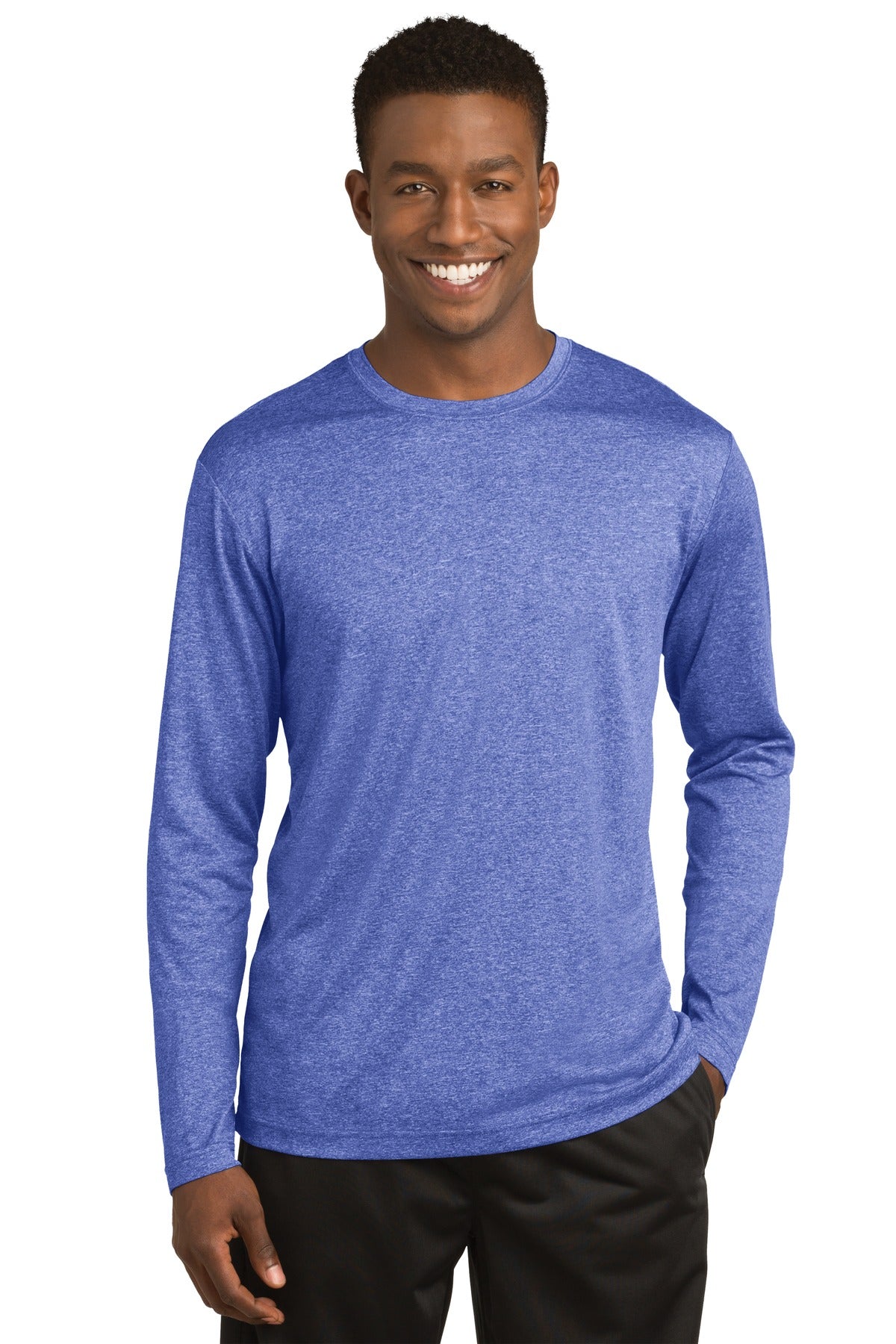 Sport-Tek® Long Sleeve Heather Contender® Tee. ST360LS