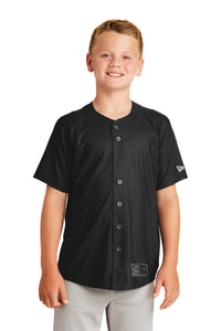 New Era® Youth Diamond Era Full-Button Jersey. YNEA220
