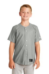 New Era® Youth Diamond Era Full-Button Jersey. YNEA220