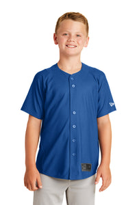 New Era® Youth Diamond Era Full-Button Jersey. YNEA220
