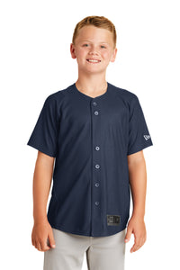 New Era® Youth Diamond Era Full-Button Jersey. YNEA220