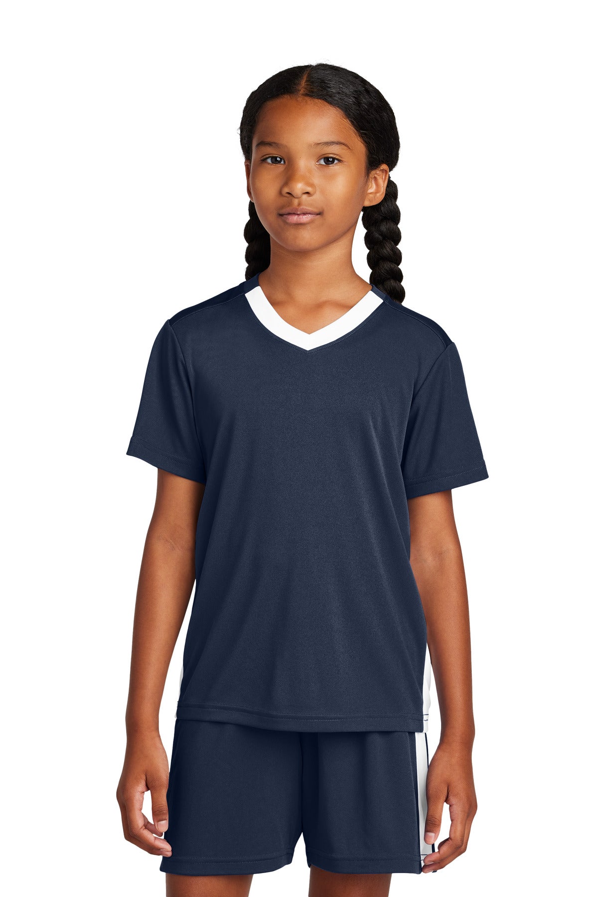 Sport-Tek® Youth Competitor® United V-Neck YST101