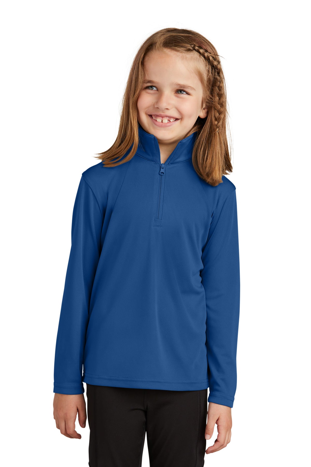 Sport-Tek ® Youth PosiCharge ® Competitor ® 1/4-Zip Pullover. YST357
