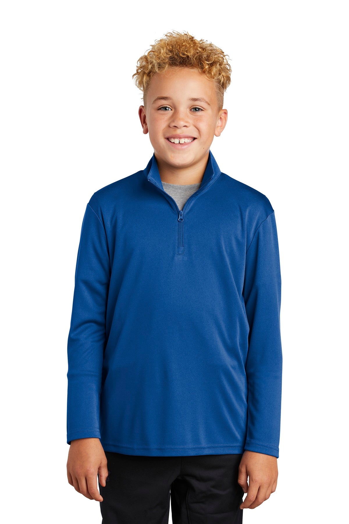 Sport-Tek ® Youth PosiCharge ® Competitor ® 1/4-Zip Pullover. YST357