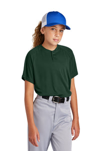 Sport-Tek® Youth PosiCharge® Competitor® 2-Button Henley YST359