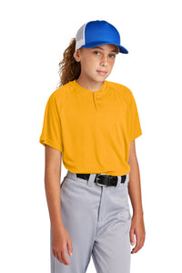 Sport-Tek® Youth PosiCharge® Competitor® 2-Button Henley YST359