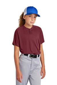 Sport-Tek® Youth PosiCharge® Competitor® 2-Button Henley YST359