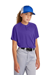 Sport-Tek® Youth PosiCharge® Competitor® 2-Button Henley YST359